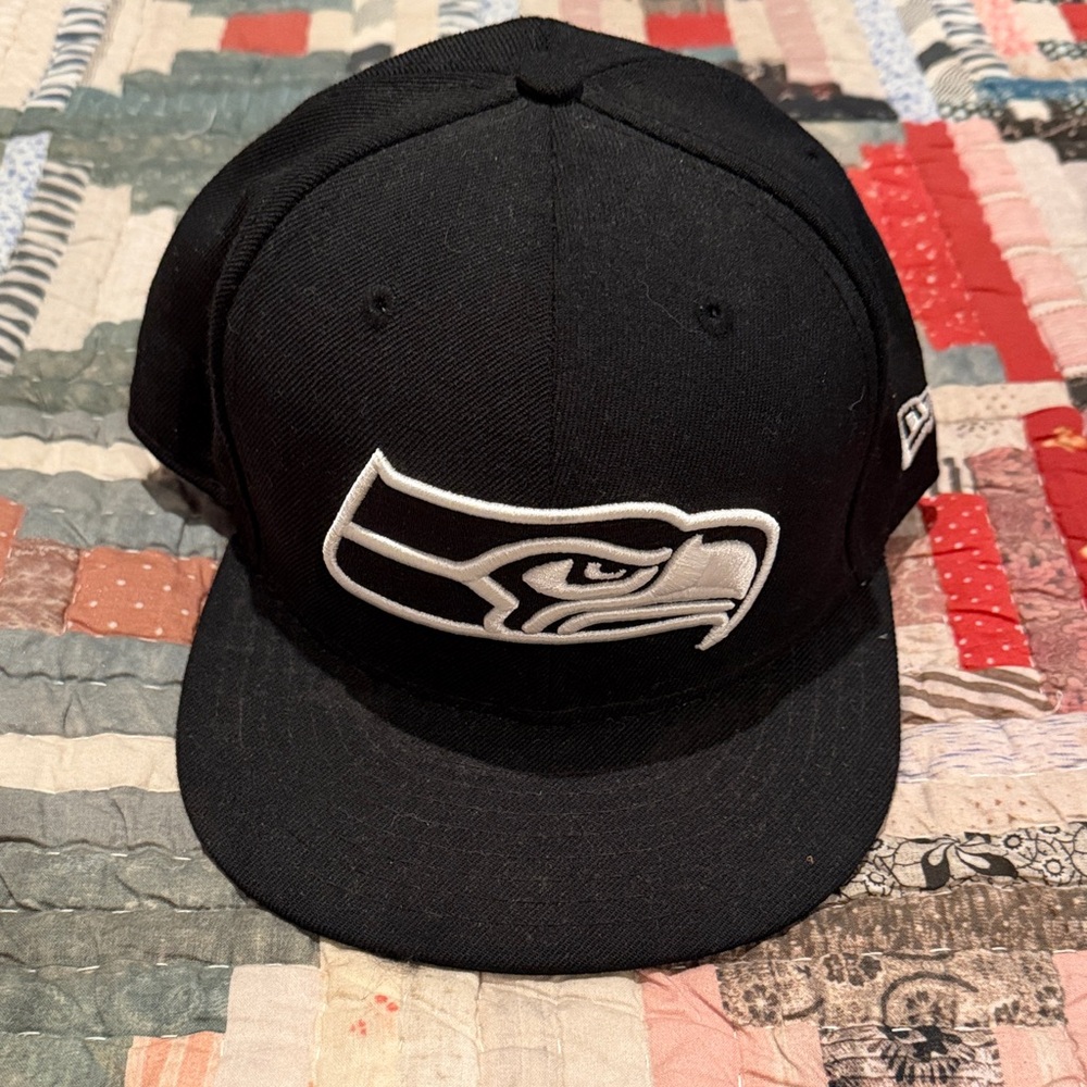 NFL New Era Black 59FIFTY Cap